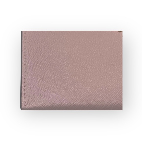 Michael Kors ❤︎︎ Adele Jet Set XL Zip Clutch ❤︎︎ Ballet Pink ❤︎︎ Gold Heart Stud - Picture 4 of 16